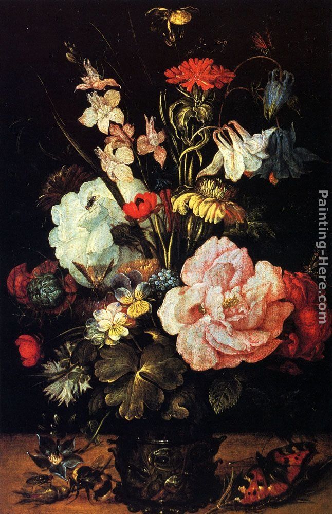 Roelandt Jacobsz Savery Flowers In A Vase
